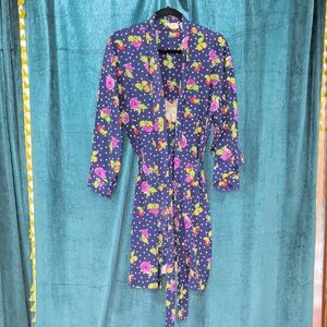 Victoria's Secret Gold Label Vintage Robe And Nightgown Set